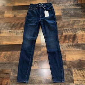 Good American Dark Indigo Skinny Jeans